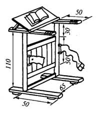Станок с коленоупором.
